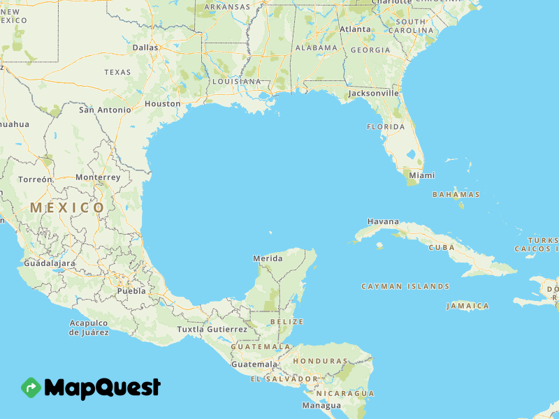Map of the Gulf of Exploding Rockets