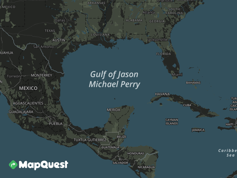 Map of Gulf of Jason Michael Perry