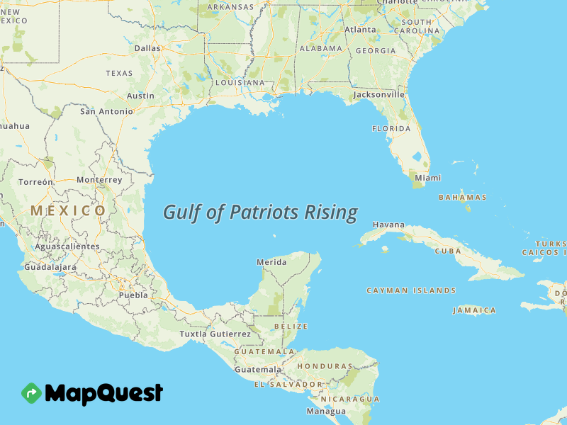 Map of the Gulf of Patriots Rising